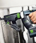 Hardcore No Fuss Cordless Construction Screwdriver With Brushless Motor Tech Quick Magazine Swap And Slick Electronic Shutoff For Tough Build Sites And Precision Fastening Work Daily in use, showing ergonomic grip and magazine.
