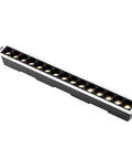 UBNMIUBV 20W Led Recessed Lighting Kits - Adjustable Color Temperature Downlight for Home and Commercial Use,15 Heads-Neutral Light, bar shape.