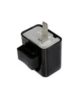 12V 2 Pack Adjustable 2 Pin Prong Flasher Relay for LED Turn Signals Fits Cars and Motorcycles Hyper Flash Replacement with Easy Plug And Play Installation