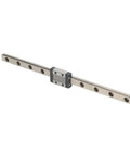 Mini Linear Rail Guide 200mm for CNC Machines and 3D Printers, smooth sliding guideway made of bearing steel, compact design
