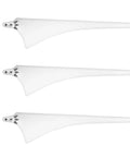 630 mm Delta Wing High Strength Carbon Fiber Wind Turbine Blade for Horizontal Turbines, set of three blades