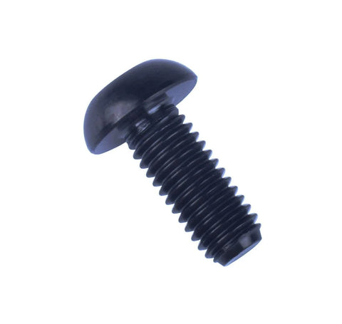 Premium Titanium M5x12mm Torx Head T25 Bolt for MTB and Road Bikes, black finish, close-up view