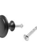 Sleek Stainless Steel Drawer Knobs And Cabinet Pulls, Heavy Duty Silver Furniture Kit For Kitchen Pantry And Bedroom Drawers, Includes knob and screws.