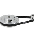 Durable Aluminum GT2 Timing Pulleys Set 20T And 80T 8mm Bore 6mm Width Belt Included built to last with belt and aluminum pulleys