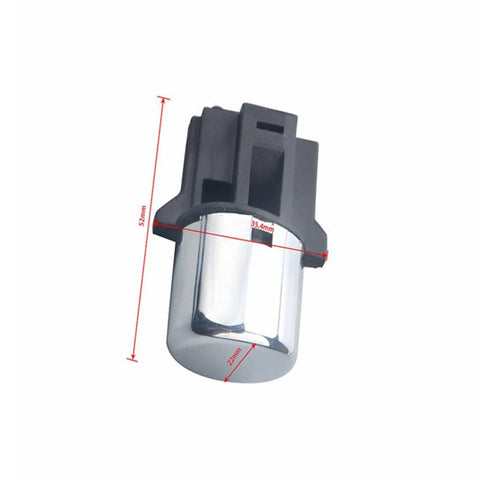Upgrade Your Ride With This Fresh Shifter Handle Repair Kit Perfect For Honda Accord 2003-2005. Enjoy Easy Install And A Rock Solid Feel Like New Gear Knob Without The Hassle Of Replacing The Whole Unit Today. black chrome shifter repair part, 52mm x 35.4mm x 22mm
