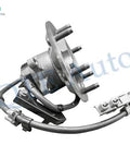 Beefed Up Front Wheel Hub Bearing Pair For 2004 To 2008 GMC Canyon RWD With Z85 Suspension Option Heavy Duty Direct Replacement