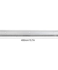 T Track Miter Bar Slider Aluminum Alloy Woodworking Guide Rail With Measuring Scale for DIY Projects, 400mm Length