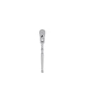 3/8 Inch Drive 6 Inch Flex Head Ratchet With Small Body Non Quick Release Built On 1/4 Inch Drive Body For Tight Spaces Handy Pro Grade Auto Shop Tool For DIY Projects