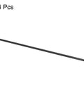 Single carbon fiber tube from 4 Pack Carbon Fiber Tubes 6 x 8 x 420mm plain weave glossy surface 3K roll wrapped for RC airplanes