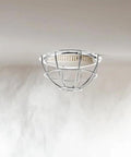 Rock Solid Heavy Duty Fire Sprinkler Head Protection Cage With Anti Theft Wire Mesh And Impact Resistant Shield For Tight Spaces And Garages 5.11 X 2.75 X 1.69 Inches 4 Pack silver wire mesh guard
