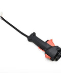 Throttle Cable Handle Assembly with Wiring and Trigger Switch for 26mm Garden Multi Tools and Brush Cutters Replacement Kit