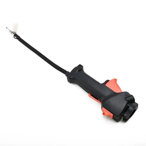 Throttle Cable Handle Assembly with Wiring and Trigger Switch for 26mm Garden Multi Tools and Brush Cutters Replacement Kit