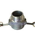 Heavy Duty Three Quarters Inch Aluminum Camlock Connector Female Camlock To Male Npt Hose Adapter for reliable coupling.