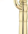 Heritage Vessel Sink Faucet With Single Handle Drip Free Washerless Cartridge 1 Hole Install 180 Degree Joystick Control Polished Brass Finish