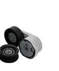 Must-Have Drive Belt Tensioner And Idler Pulley Kit That Fits Ram Caravan 2011 To 2019 With 3.6L V6 Engine, showing pulleys.