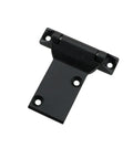 Premium Badass Heavy Duty Zinc Alloy Cabinet And Gate Hinge Thick Mechanical Switchgear Door Pivot in black finish.