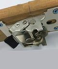 Iron Folding Hinge Table Leg Brackets Foldable For Tables And Chairs Self Locking Feet Hinges Durable Iron Construction
