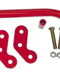 F Body Panhard Rod Relocation Kit For 82 02 Camaro Firebird Heavy Duty Brackets That Lower The Pan Hard Rod While Preserving Correct Geometry Easy Install 1 Pack red steel brackets, rod, bolts, and nuts