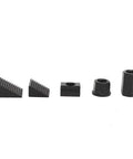 Components from 58-Piece M10 T-Slot Clamp Kit For Lathe Milling CNC Machines And Metalworking Tools