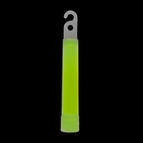 Chemlight Light Stick Military Grade 6 Hour Glow 4 Inch Long 100 Pack Ultra Bright Green Light For Night Ops Go To Gear Emergency Prep Survival Kits Outdoor Use Anywhere visible against a dark background