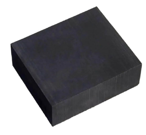 Ultra Thin Graphite Electrode Plate For High Temperature Use, Heavy-Duty Carbon Block, 200 X 300 X 10 mm, lab and industrial applications.
