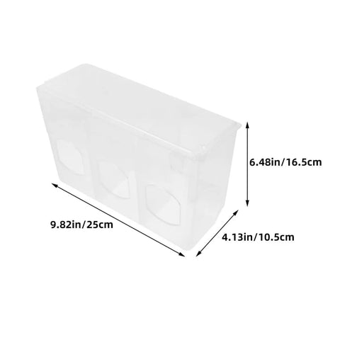 2 Pcs Automatic Hanging Bird Feeder Cups For Small Birds Cage Plastic Quail Parakeet Food Dispenser With Anti-Spill Design Easy Install And Secure Fit For Pet Avian Care Supplies