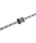 Mgn12 Aluminum Linear Motion Guide Slider Set High Precision Slide Rails For 3D Printers Diy Cnc Machines with steel guide and slide carriage.