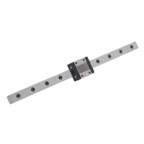 Mgn12 Aluminum Linear Motion Guide Slider Set High Precision Slide Rails For 3D Printers Diy Cnc Machines with steel guide and slide carriage.