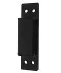 Concealed Hidden Interior Door Hinge Black 5 Inch Adjustable Heavy Duty Invisible Bookcase Hinge For Secret Doors Durable Flush Mount Cabinet Hardware