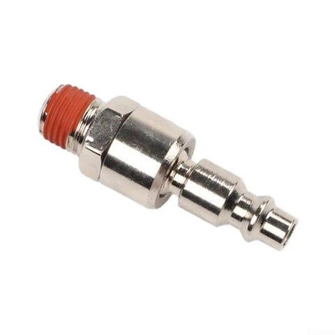 Rotary Union Air Connector For Pneumatic Systems With One Quarter NPT Adapter Nickel Plated Iron 55mm Length Built Tough Industrial Grade Easy Install Universal Fit For Pneumatic Fittings, 1/4 NPT rotary union air connector, nickel-plated iron