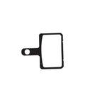 Premium Organic Disc Brake Pads For Shimano Deore M515 Mechanical And M525 Hydraulic Systems, black brake pad with connector.