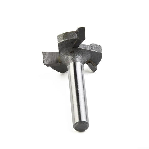 Beefy Carbide Tipped CNC Spoilboard Surfacing Router Bit With One Quarter Inch Shank for precise slab flattening and leveling