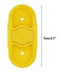 BSTiltion Magnetic Stud Finder for Wall Mounting Projects, yellow, 7cm size, designed for easy wall detection.