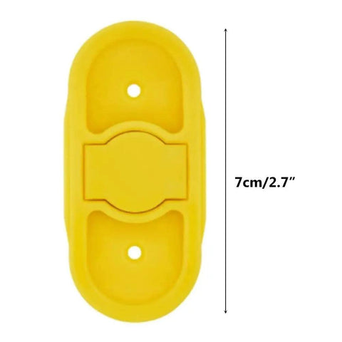 BSTiltion Magnetic Stud Finder for Wall Mounting Projects, yellow, 7cm size, designed for easy wall detection.