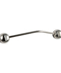 One Pack 5 Inch Titanium Silver Cabinet Handles Ball Tip Pulls With Polished Solid Brass Core And Premium Titanium Silver Finish