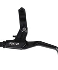 Universal Aluminum Alloy Bicycle Brake Levers For 2.2cm Handlebars With 2.5 Finger And 4 Finger Grips, side view