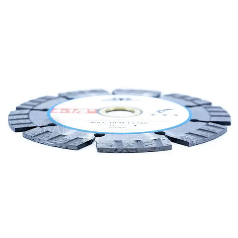 Seven Eighths Inch TCT Hole Saw Cutter With Quarter Inch Hex Shank Tungsten Carbide Tipped Pilot Drill Bit for Metal, side view