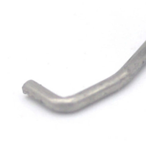 Close-up of a metal tool piece from the Pro Grade Fishing Reel Wheel And Spring Tool Kit For Repairs And Maintenance DIY Five Piece Must Have Set