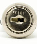 Front view of Direct Replacement File Cabinet Lock For W601 Through W650 With Removable Core, Clip And Two Keys Included.