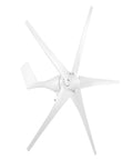 1600W Five Blade Wind Turbine Generator With Low Start Up Speed And Permanent Magnet Alternator For Off Grid Renewable Energy Power