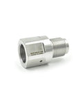 Waterjet outlet body 500-20-0100, stainless steel, threaded male end
