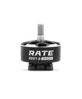 Close-up of 2207.5 1950Kv brushless motor for 4-6S FPV racing drones showing label and mounting base.
