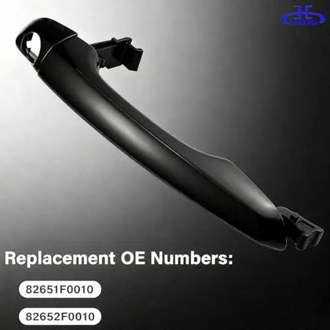 Front Left Exterior Driver Door Handle For Hyundai Elantra 2017 2018 2019 2020 Replacement Black Without Smart Key Entry