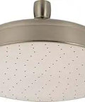 Stainless Steel Single Spray Shower Head With Drenching Rainfall Dope Water Flow Easy Install Boss Level Versatile Mounting