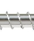 Badass Premium 14 X 5 Inch Type 316 Marine Grade Stainless Steel Wood Screws T27 Flat Head profile view.
