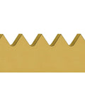 Heavy Duty Carbide Tipped Metal Cutting Blades With Ultra Sharp Edges Designed To Rip Through Steel And Aluminum Like A Badass Setup In A Solid Five Pack close-up of blade edge with serrated tips