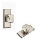 Modern Zinc Alloy Cabinet Knobs With Backplates Round Drawer Knobs for kitchen cupboard bathroom dresser and closet doors