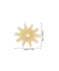 10 Pack Plastic Gear Wheels For Candy Dispensers And Bubble Machines Replacement Parts With Easy Install Built Tough Durable Hardwearing Gears For Smooth Operation, 4.4cm white plastic gear