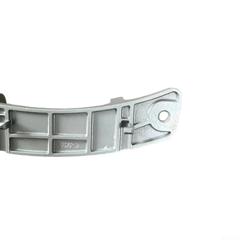 Washing Machine Door Hinge Replacement Part 12338100001462 Durable Silver Metal For Smooth Operation Easy Install No Fuss Quick Bolt On Fix Compatible With Most Front Load Washers Long Lasting Repair Accessory, silver metal hinge close-up