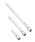 Ultimate 16-Inch Chrome Socket Extension Kit With 4 Adapters And 3 Universal Joints For 1/4 3/8 And 1/2 Inch Drive Auto Garage Repair Projects That Hit The Spot chrome socket extension bars